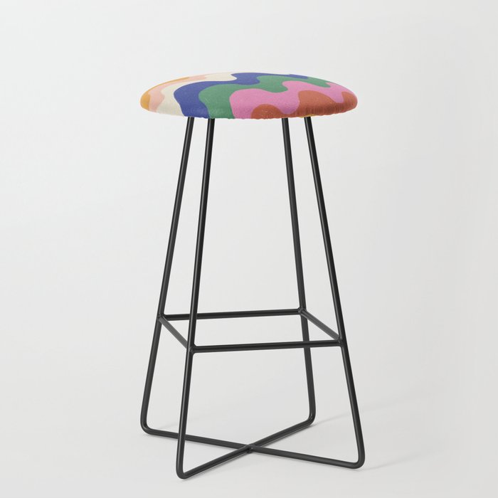 Bright waves Stool Gallery Image 1