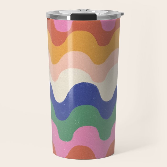 Bright waves Travel Mug Gallery Image 1