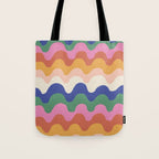 Bright waves Tote Bag Gallery Image 1