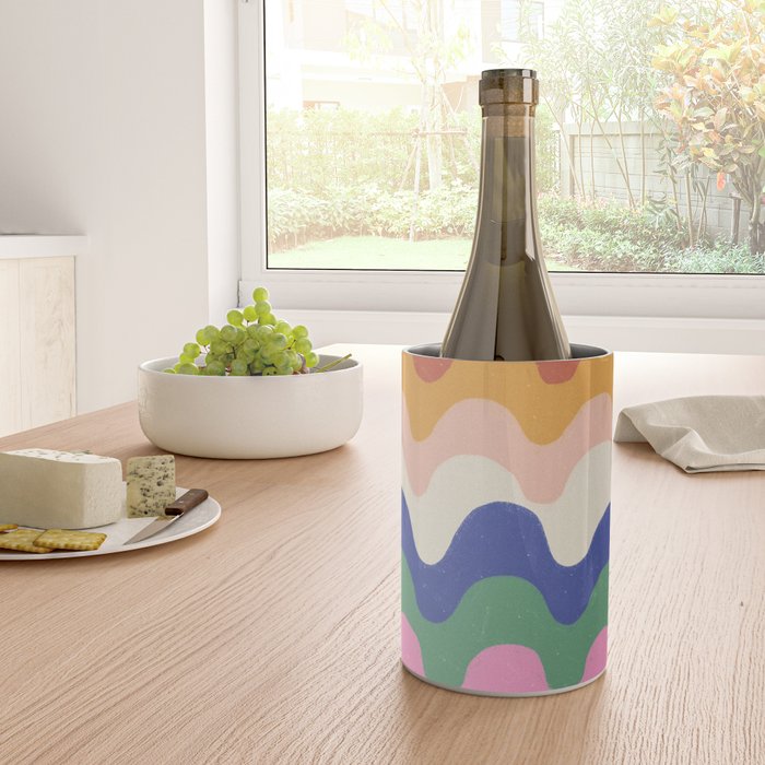 Bright waves Wine Chiller Gallery Image 4