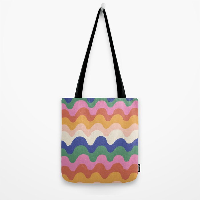 Bright waves Tote Bag Gallery Image 2