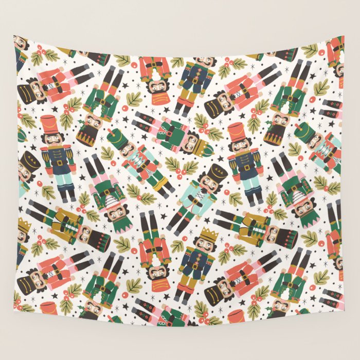 Nutcrackers Wall Tapestry Gallery Image 1
