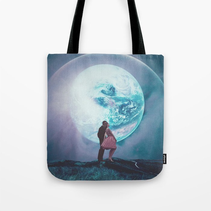 Two million Years from Yesterday Horizontal Tote Bag Gallery Image 1