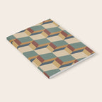 Cuboid Geometric Abstract Shapes Pattern X Notebook Gallery Image 2