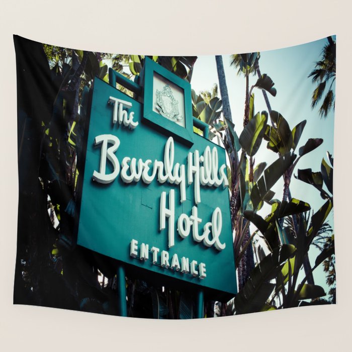 Beverly Hills Hotel, No. 2 Wall Tapestry Gallery Image 4