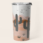 Cacti Desert Landscape Travel Mug Gallery Image 2