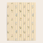 Cozy Cottage Flowers With Stripes Poster Gallery Image 4