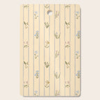Cozy Cottage Flowers With Stripes Cutting Board Gallery Image 1