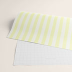 Melo Yellow Stripe Wrapping Paper Gallery Image 2