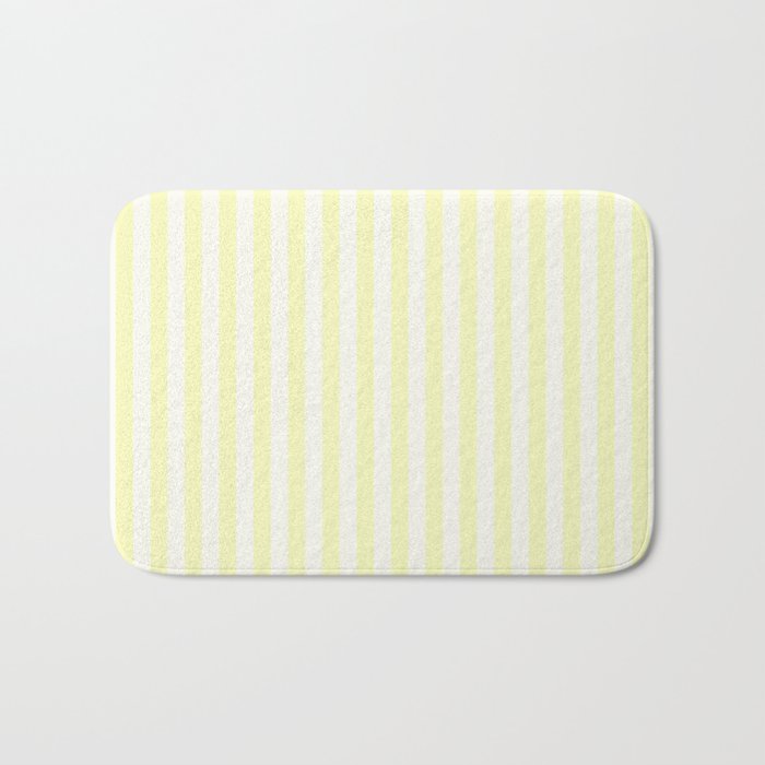 Melo Yellow Stripe Bath Mat Gallery Image 1