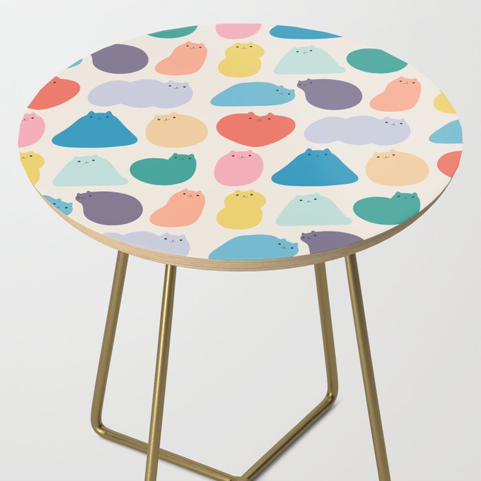 Cat Landscape 168 - Colourful Cats Side Table Gallery Image 2