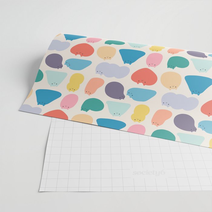 Cat Landscape 168 - Colourful Cats Wrapping Paper Gallery Image 2