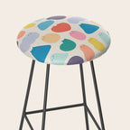 Cat Landscape 168 - Colourful Cats Stool Gallery Image 2