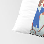 1930 MONTE CARLO Tennis Monaco Travel Poster Pillow Sham Gallery Image 4