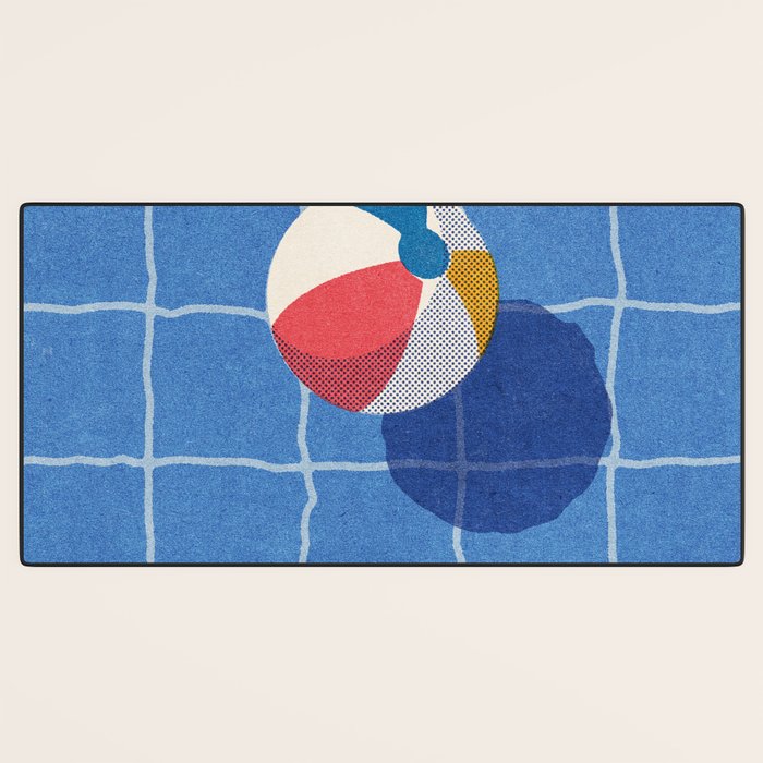 BALLS / Beach Ball II Desk Mat Gallery Image 3