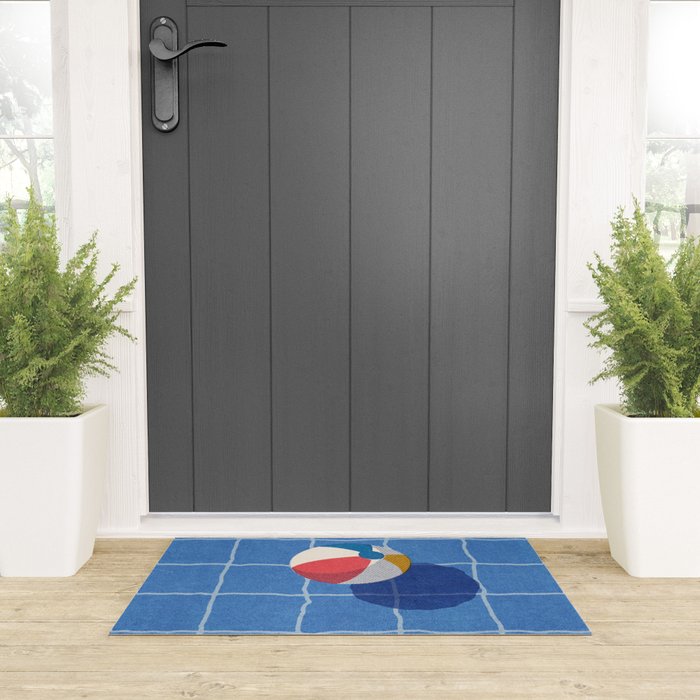 BALLS / Beach Ball II Welcome Mat Gallery Image 3