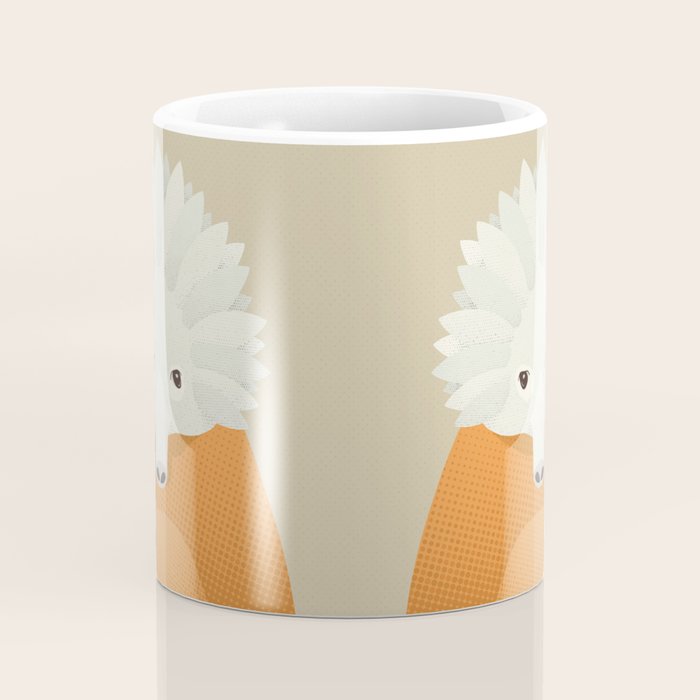 Whimsy Echidna, Animal Portrait Coffee Mug Gallery Image 4