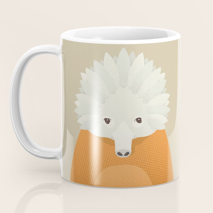 Whimsy Echidna, Animal Portrait Coffee Mug Gallery Image 3