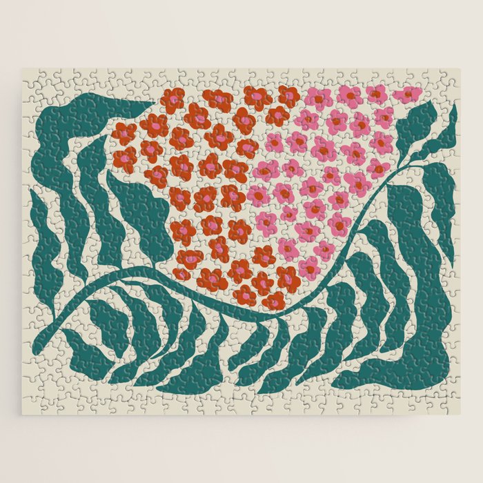 Fern floral farm Jigsaw Puzzle Gallery Image 1