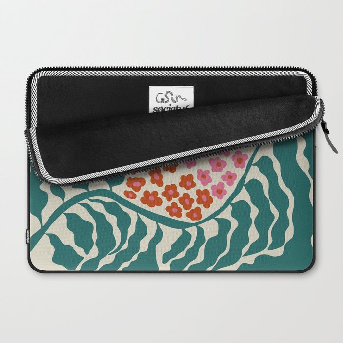 Fern floral farm Laptop Sleeve Gallery Image 2