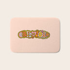 Capricorn Doodle Letters Bath Mat Gallery Image 1
