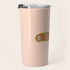 Capricorn Doodle Letters Travel Mug Gallery Image 3
