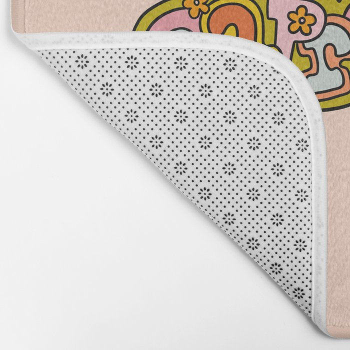 Capricorn Doodle Letters Bath Mat Gallery Image 2