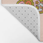 Capricorn Doodle Letters Bath Mat Gallery Image 2