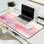 Blush Clouds #digital #photography Desk Mat Gallery Image 2