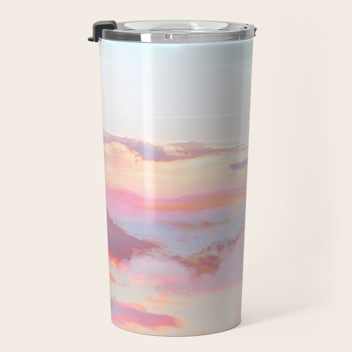 Blush Clouds #digital #photography Travel Mug Gallery Image 3