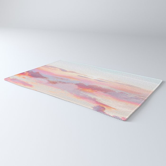 Blush Clouds #digital #photography Rug Gallery Image 3