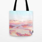 Blush Clouds #digital #photography Tote Bag Gallery Image 1