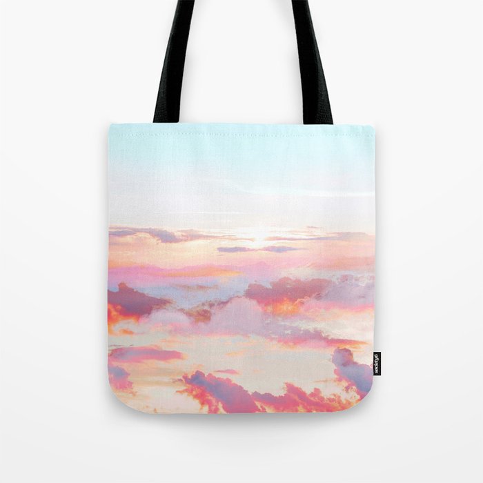 Blush Clouds #digital #photography Tote Bag Gallery Image 1