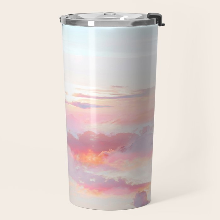 Blush Clouds #digital #photography Travel Mug Gallery Image 2