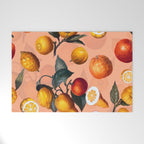 Vintage Fruit Pattern XXV Welcome Mat Gallery Image 1