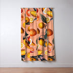 Vintage Fruit Pattern XXV Window Curtain Gallery Image 3