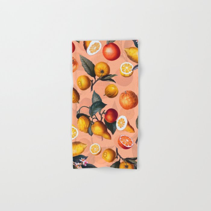 Vintage Fruit Pattern XXV Bath Towel Gallery Image 1