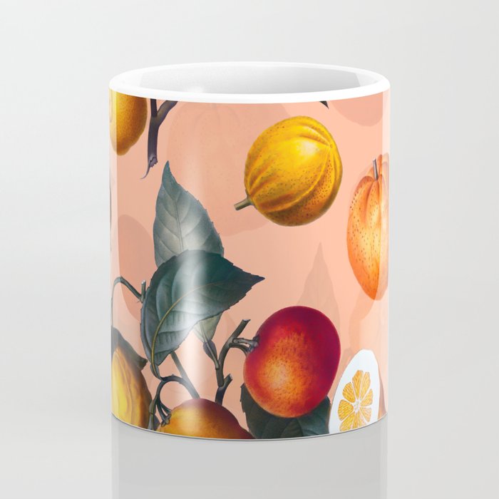Vintage Fruit Pattern XXV Coffee Mug Gallery Image 4