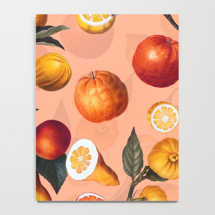 Vintage Fruit Pattern XXV Notebook Gallery Image 4