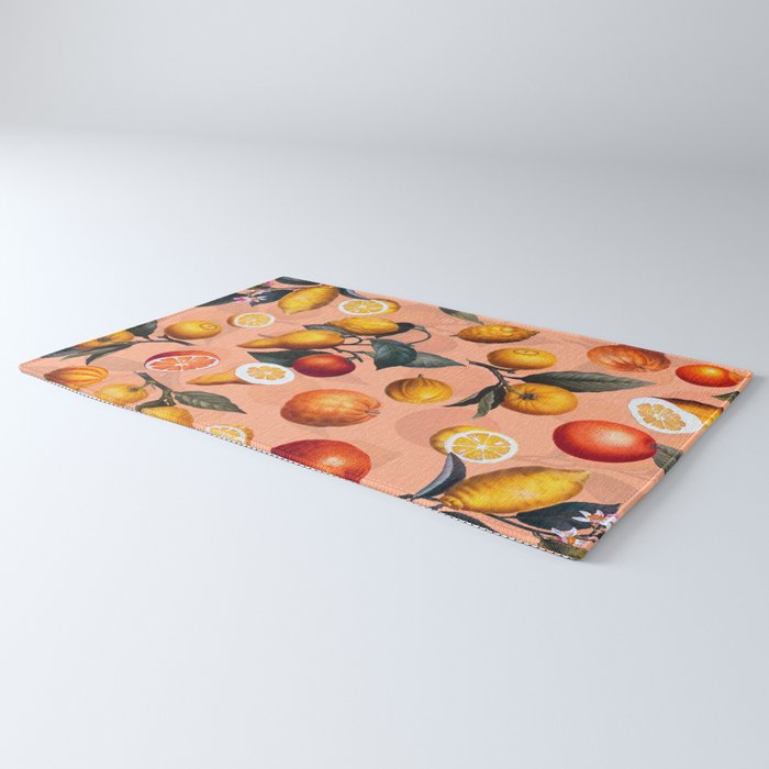 Vintage Fruit Pattern XXV Rug Gallery Image 3