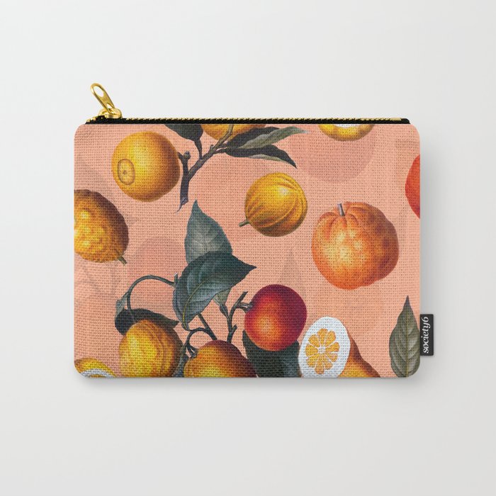 Vintage Fruit Pattern XXV Carry All Pouch Gallery Image 1