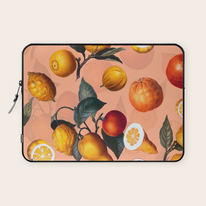 Vintage Fruit Pattern XXV Laptop Sleeve Gallery Image 1