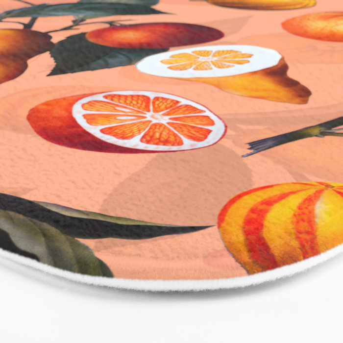 Vintage Fruit Pattern XXV Bath Mat Gallery Image 3