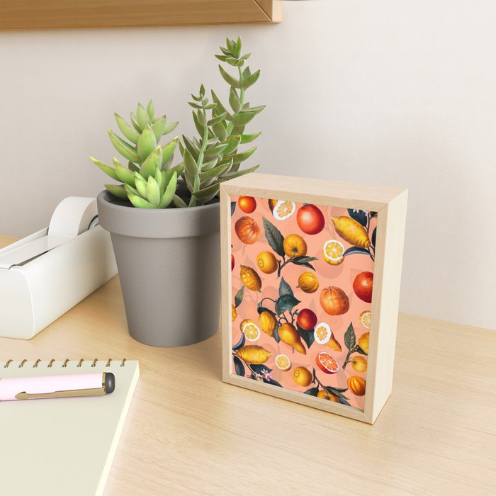 Vintage Fruit Pattern XXV Mini Art Print Gallery Image 2