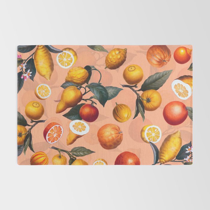 Vintage Fruit Pattern XXV Rug Gallery Image 2