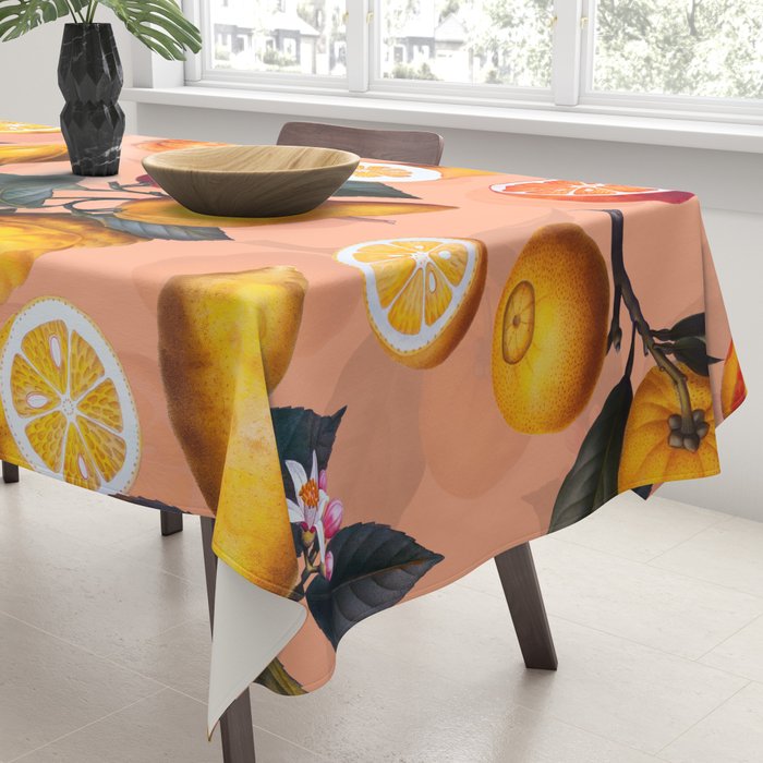 Vintage Fruit Pattern XXV Tablecloth Gallery Image 3