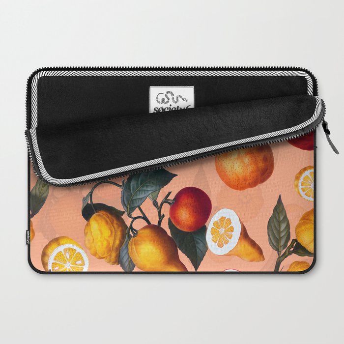 Vintage Fruit Pattern XXV Laptop Sleeve Gallery Image 2