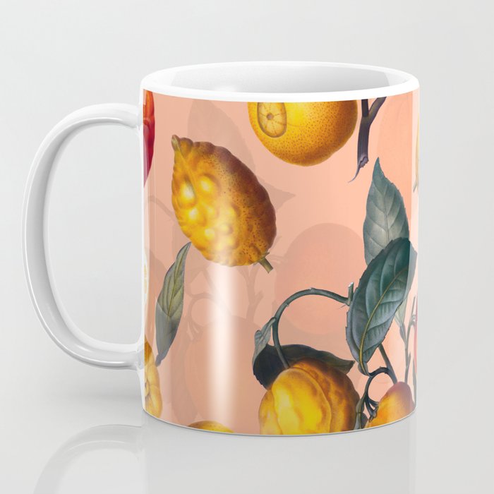 Vintage Fruit Pattern XXV Coffee Mug Gallery Image 3