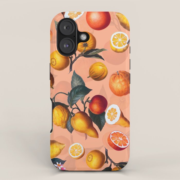 Vintage Fruit Pattern XXV iPhone Case Gallery Image 1
