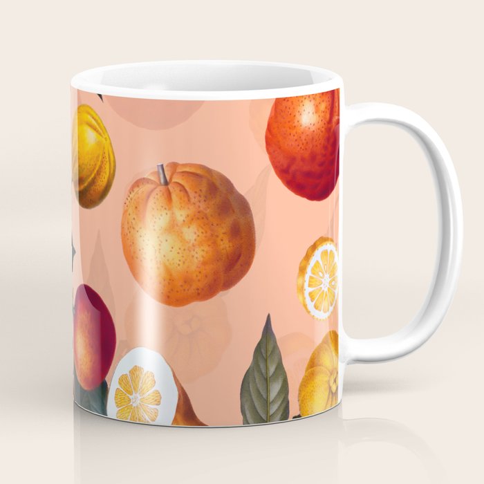 Vintage Fruit Pattern XXV Coffee Mug Gallery Image 1